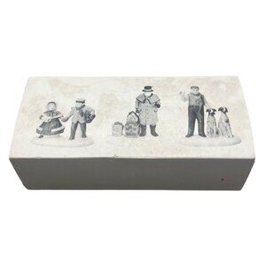 Heritage Village Collection "Vision Of A Christmas Past" Figurines pre-owned REA